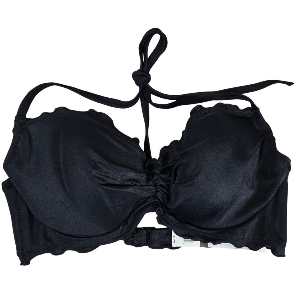 Sundazed Women's Nixie Underwire Bra-Sized Halter Bikini Top 36D NWT